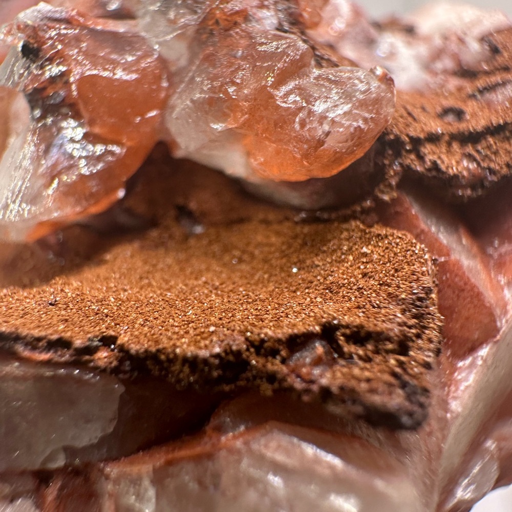Choco Powder/ Red Calcite